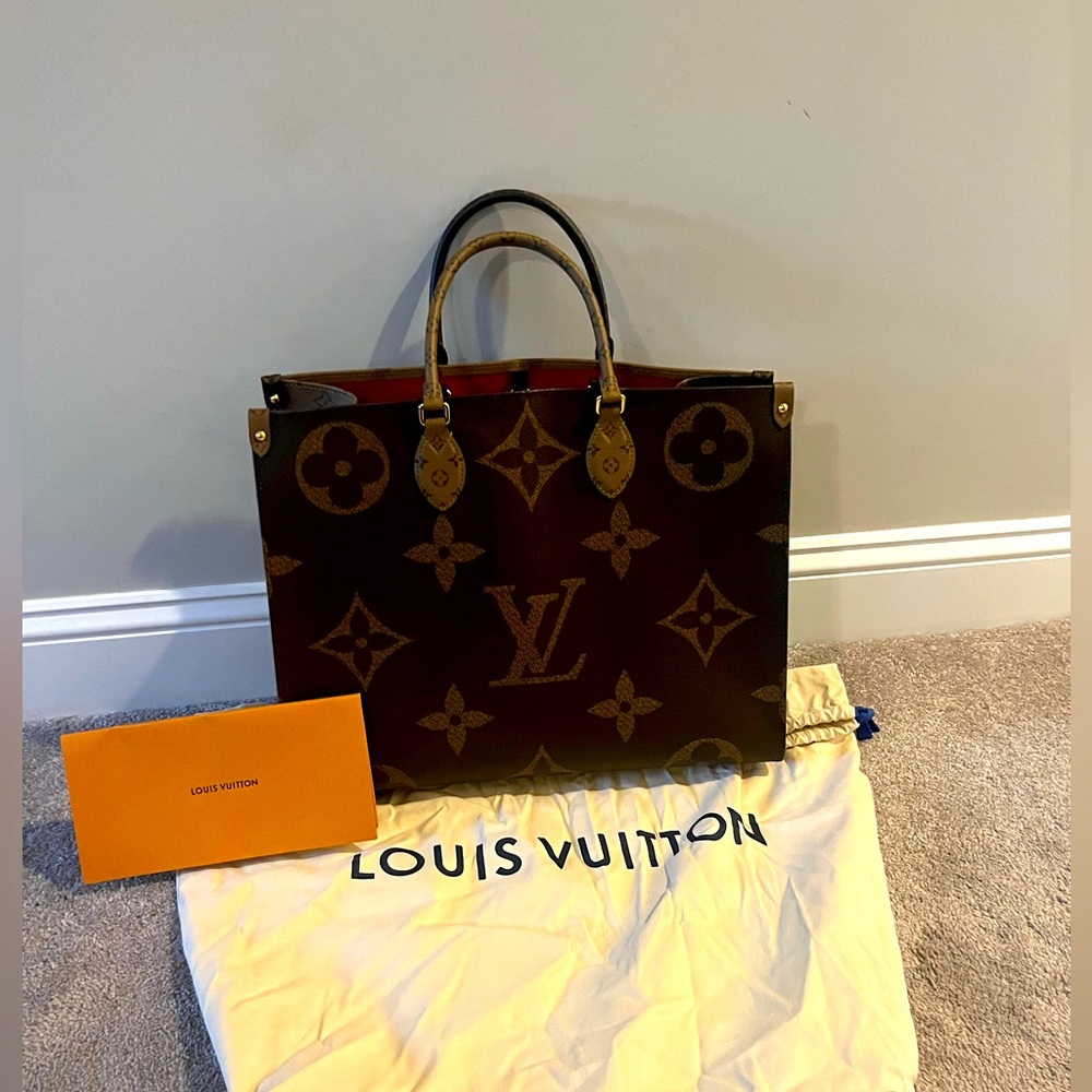 Authentic Louis Vuitton OnTheGo GM- Brand New WO tags- used 1 time